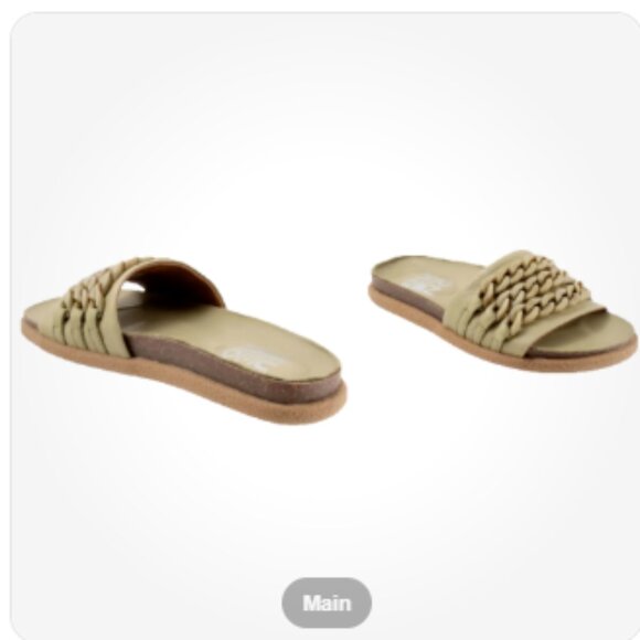 Bueno Emelia Slide Sandal  Sz  6.5, 9.5 New with box - Picture 1 of 9